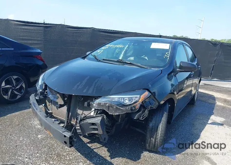2017 Toyota Corolla Le from USA, damaged, VIN 2T1BURHEXHC945783